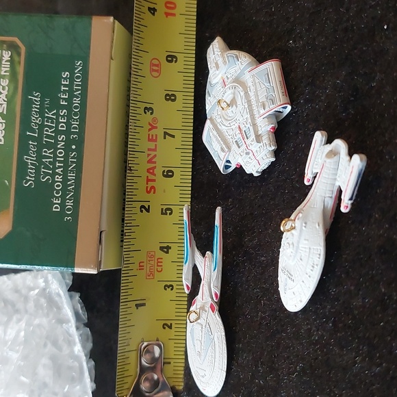 Hallmark Star Trek Starfleet Legends CHRISTMAS TREE ORNAMENTS - Picture 4 of 6